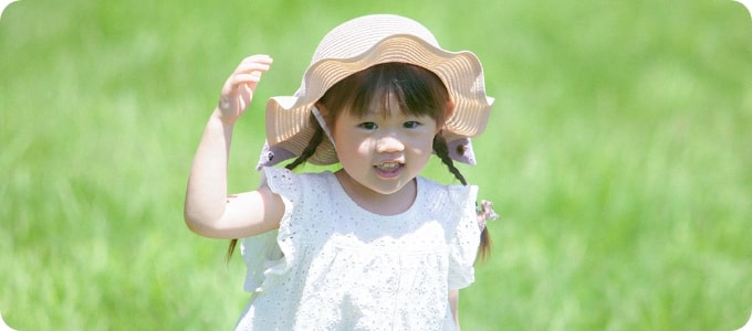 子どもの写真のメインビジュアル