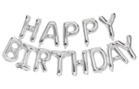 HAPPY BIRTHDAYバルーン